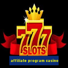 affiliate program casino