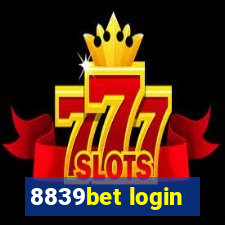 8839bet login