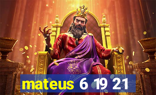 mateus 6 19 21