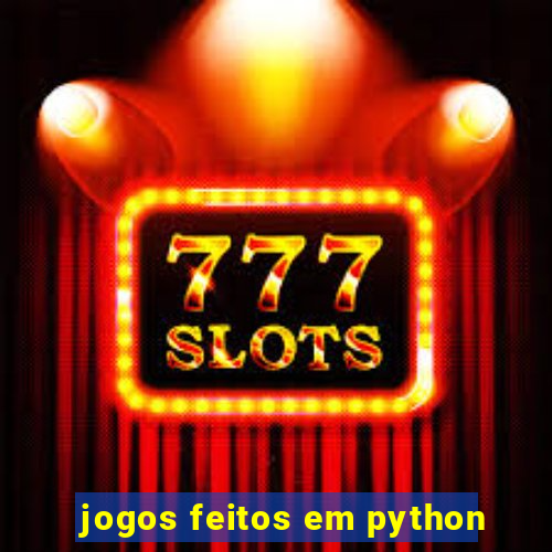 jogos feitos em python