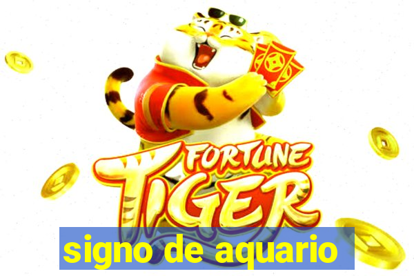 signo de aquario