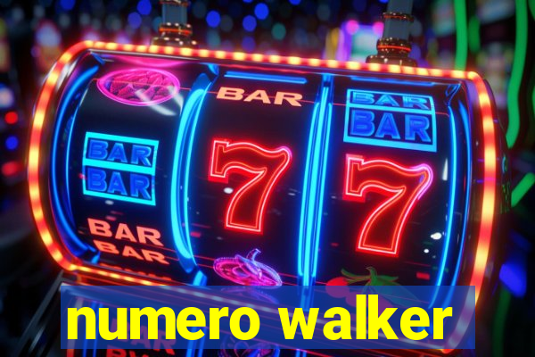 numero walker