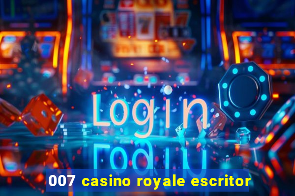 007 casino royale escritor