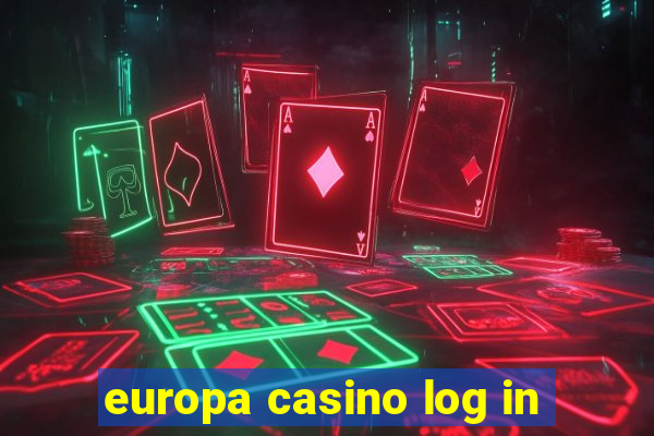 europa casino log in