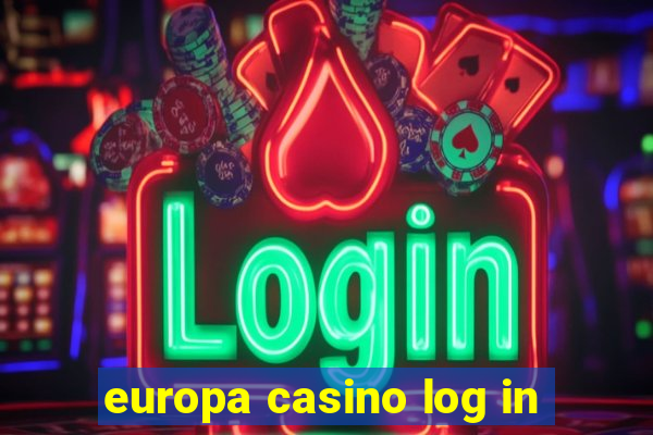 europa casino log in