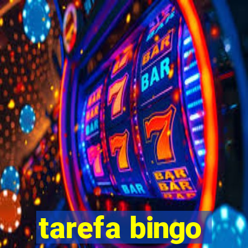 tarefa bingo