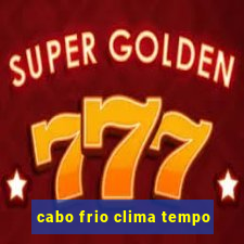 cabo frio clima tempo