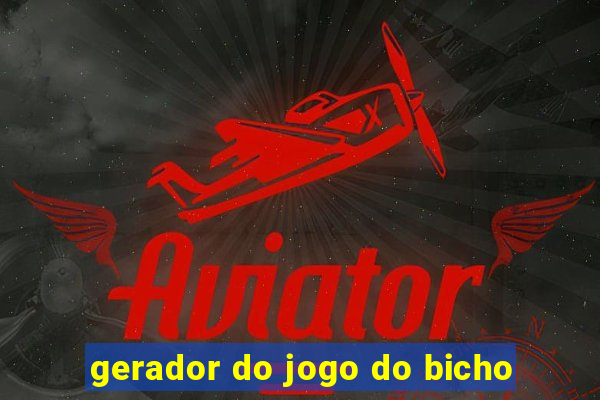 gerador do jogo do bicho