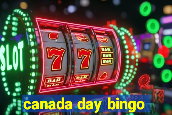 canada day bingo