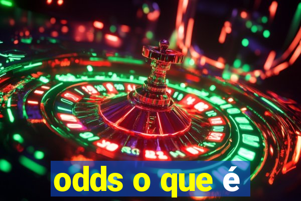 odds o que é