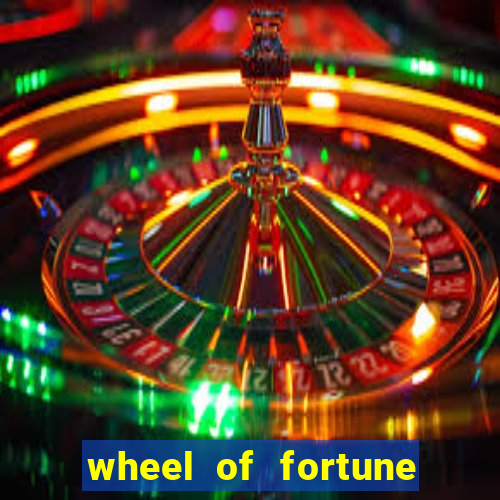 wheel of fortune slots machine