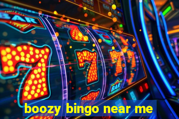 boozy bingo near me