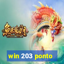 win 203 ponto