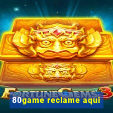 80game reclame aqui