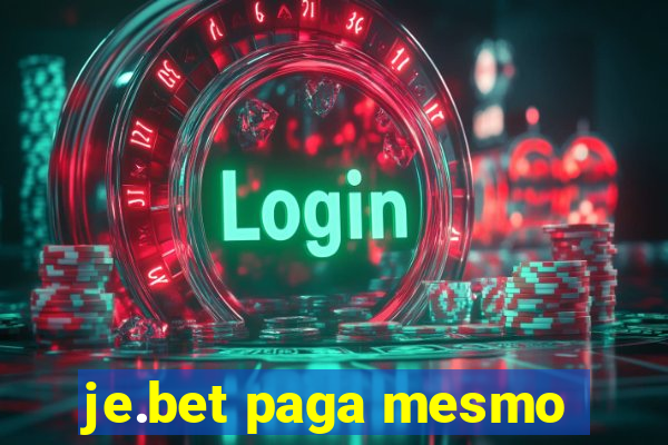 je.bet paga mesmo