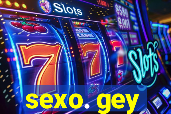 sexo. gey