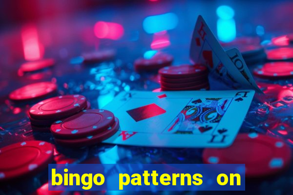 bingo patterns on slot machines