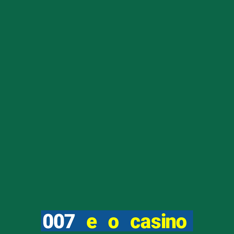 007 e o casino royale livro comprar