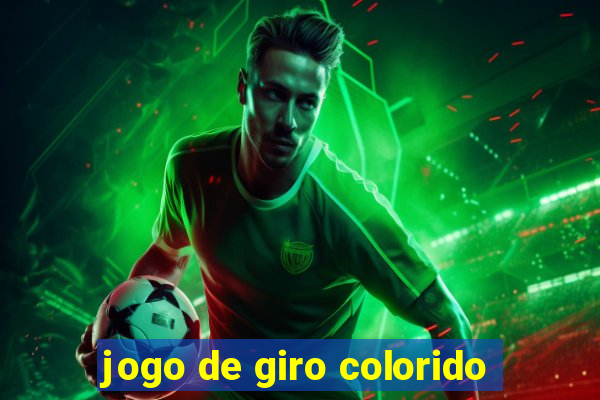 jogo de giro colorido