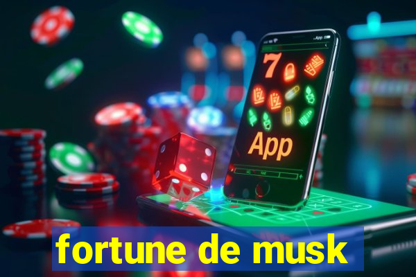 fortune de musk