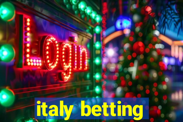 italy betting