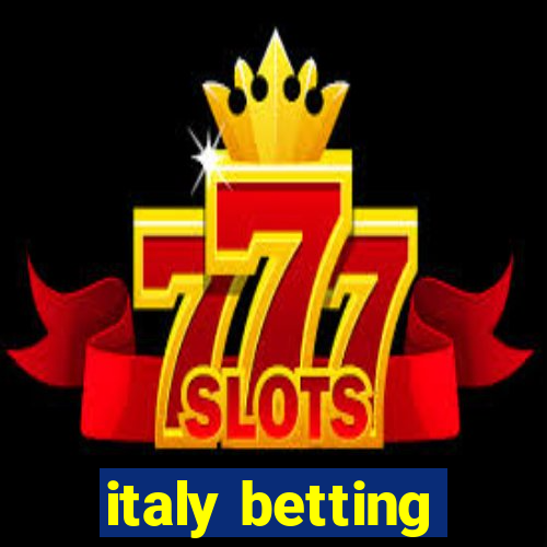 italy betting