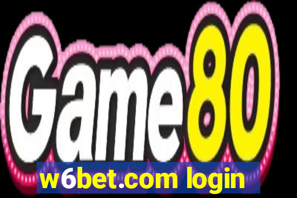 w6bet.com login