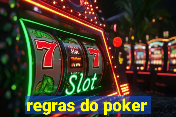 regras do poker