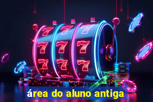 área do aluno antiga