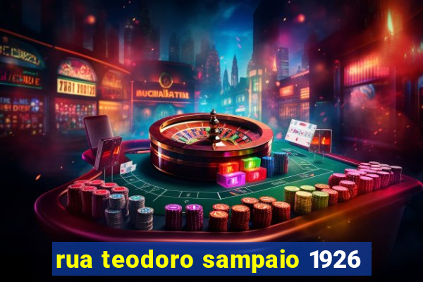 rua teodoro sampaio 1926