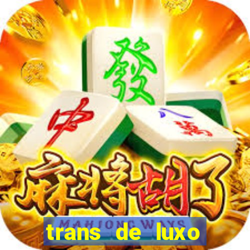 trans de luxo s鑼玱 paulo