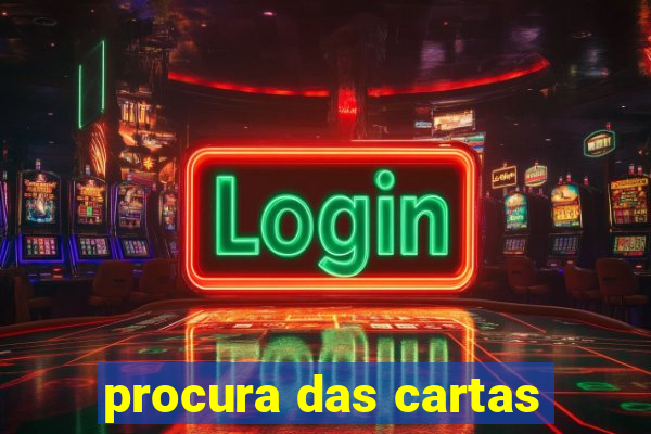 procura das cartas