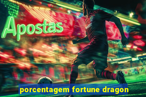 porcentagem fortune dragon