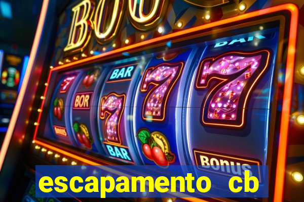 escapamento cb twister 250