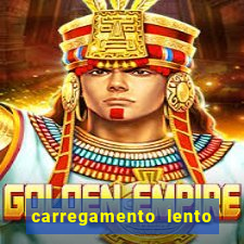 carregamento lento do aparelho