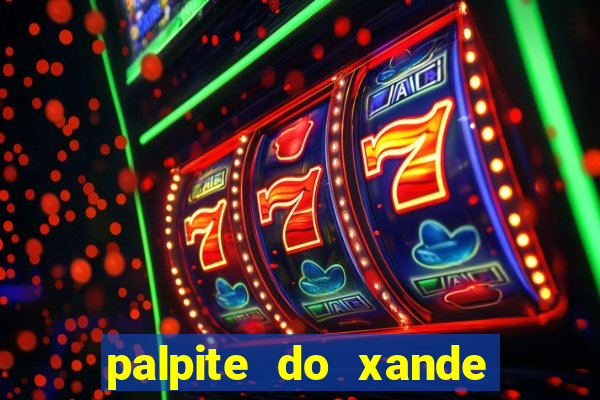 palpite do xande para hoje