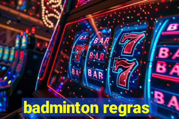 badminton regras