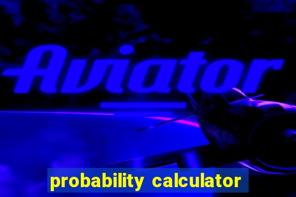 probability calculator