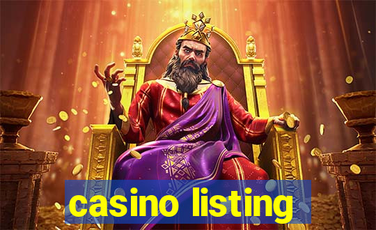 casino listing