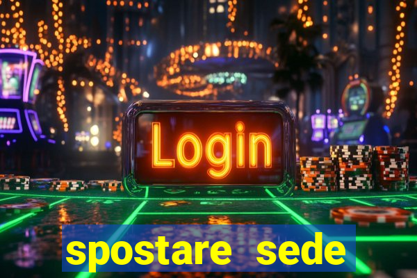 spostare sede legale a bologna