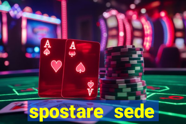 spostare sede legale a bologna