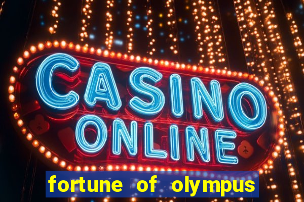 fortune of olympus slot paga mesmo