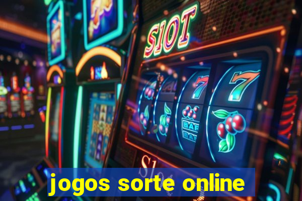 jogos sorte online