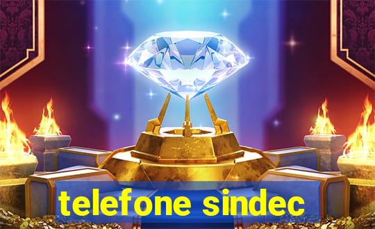 telefone sindec