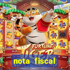 nota fiscal cruzeiro sp