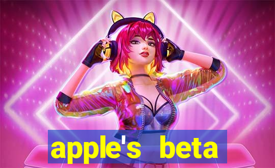 apple's beta software program