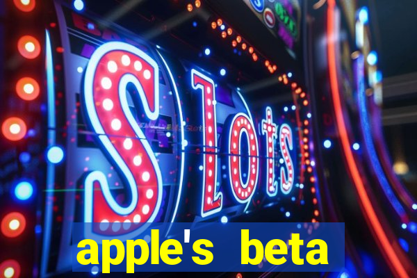 apple's beta software program