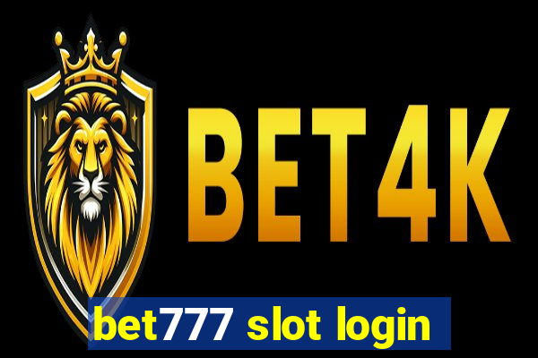 bet777 slot login