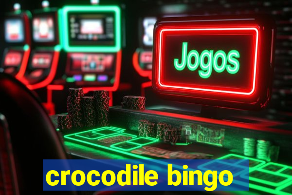 crocodile bingo