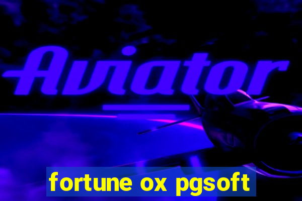 fortune ox pgsoft